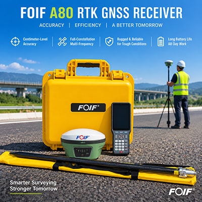FOIF A80+ GNSS RTK Base Station