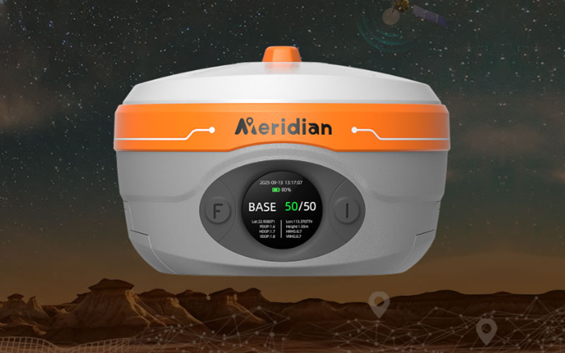 Meridian SuperBase GNSS RTK Base Receiver