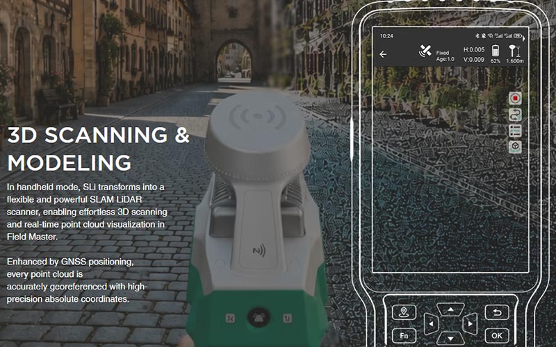 STEC SLi SLAM GNSS RTK Receiver