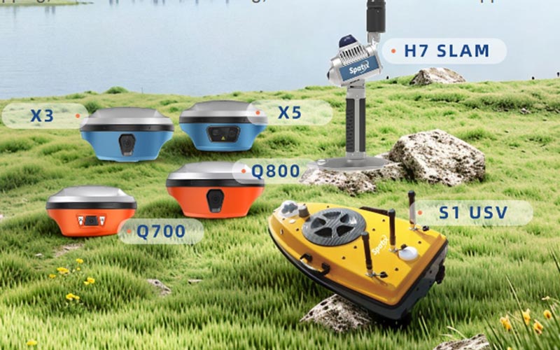SpatiX X5 StellarLaser GeoSync GNSS RTK Receiver