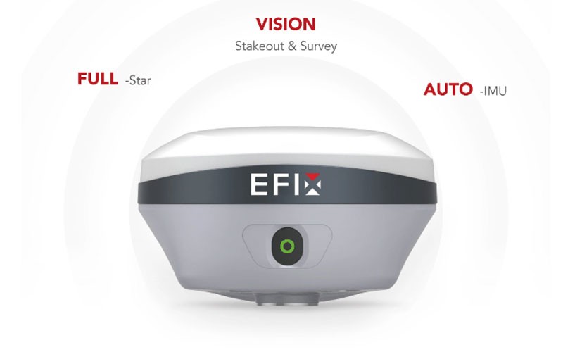 EFIX F8 Vision Visual IMU GNSS RTK Receiver