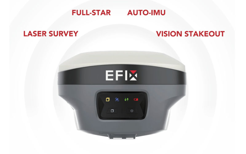 EFIX F8L Laser IMU GNSS RTK Receiver