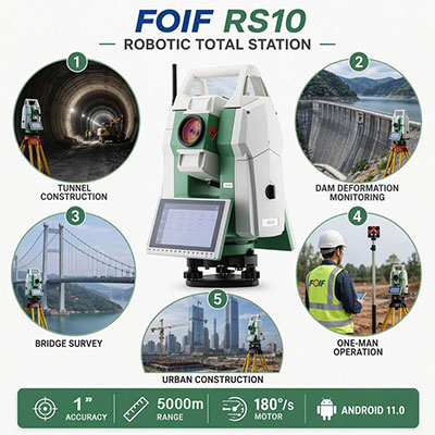 FOIF RS10 Robotic Total Station