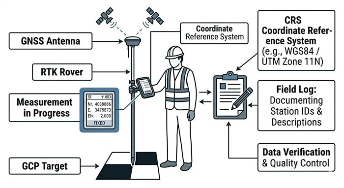 RTK Fixed but Wrong Coordinates? 7 Causes and How to Check Them RTK Fixed but Wrong Coordinates? 7 Causes and How to Check Them