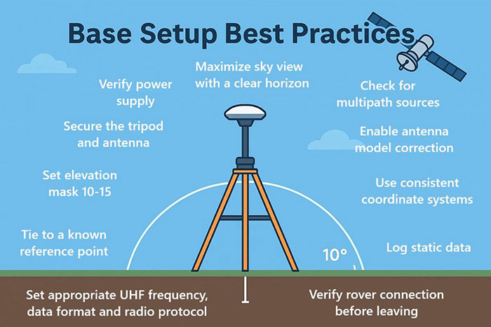 RTK Fixed but Wrong Coordinates? 7 Causes and How to Check Them RTK Fixed but Wrong Coordinates? 7 Causes and How to Check Them